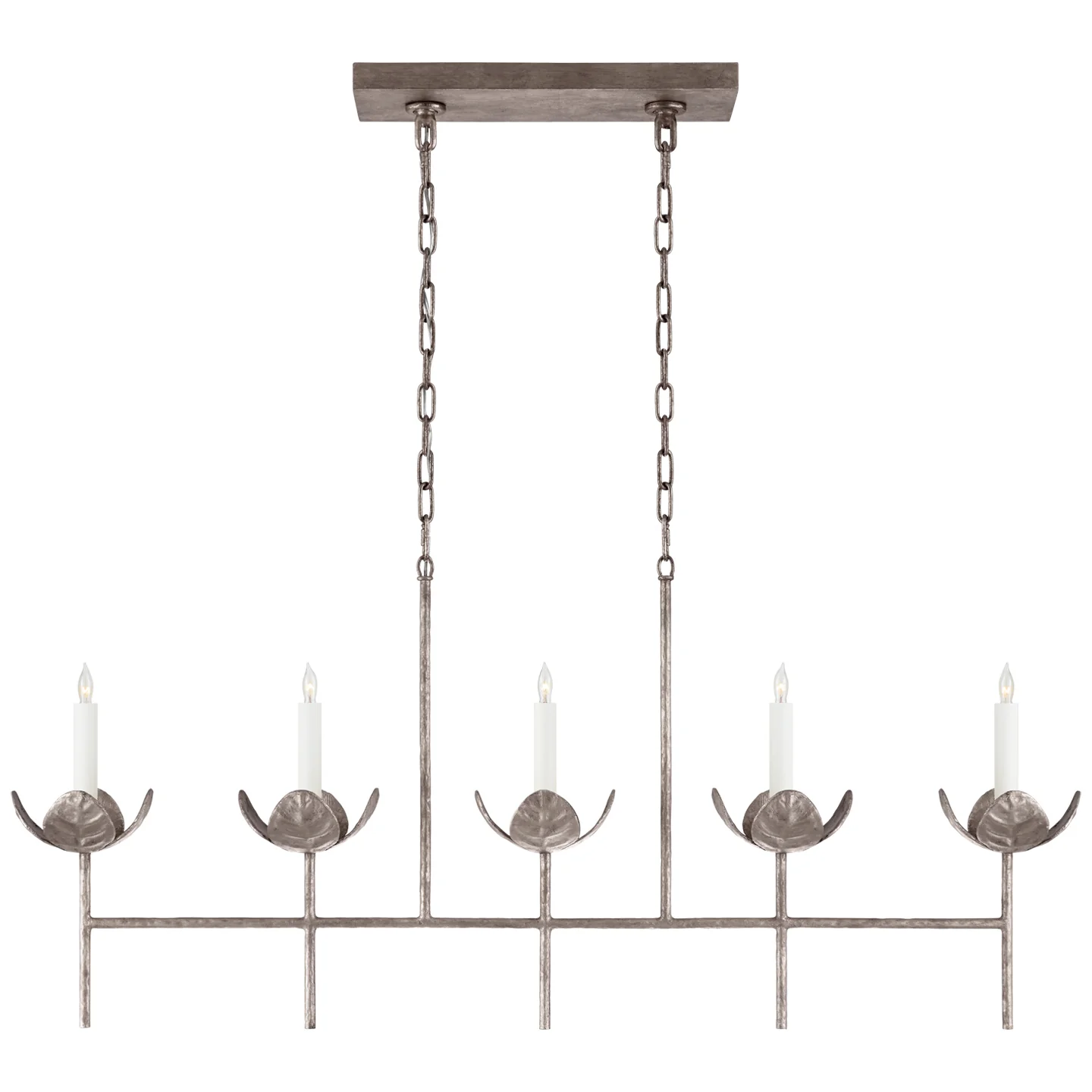 Illana Five Light Linear Chandelier - Image 2