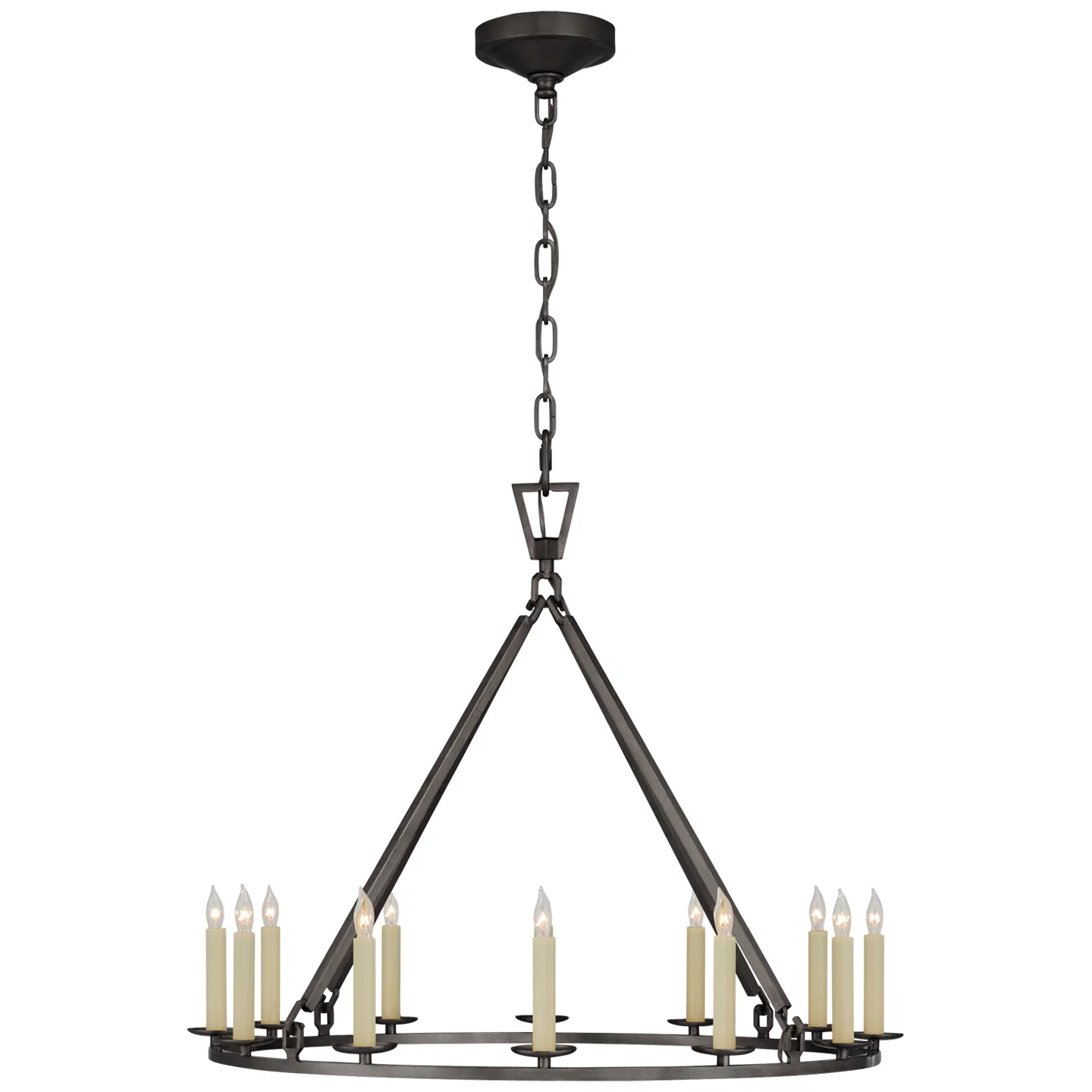 Darlana Ring 12 Light Chandelier - Image 2