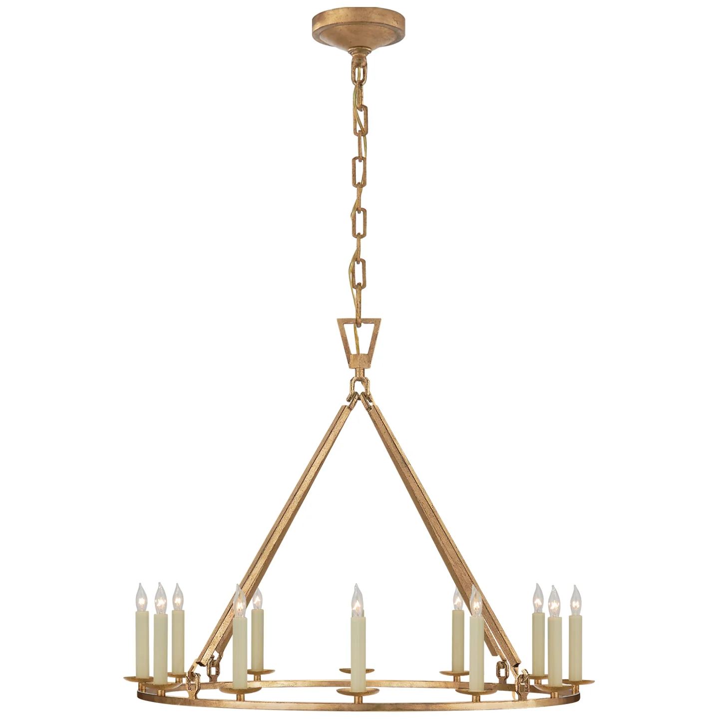 Darlana Ring 12 Light Chandelier - Image 3