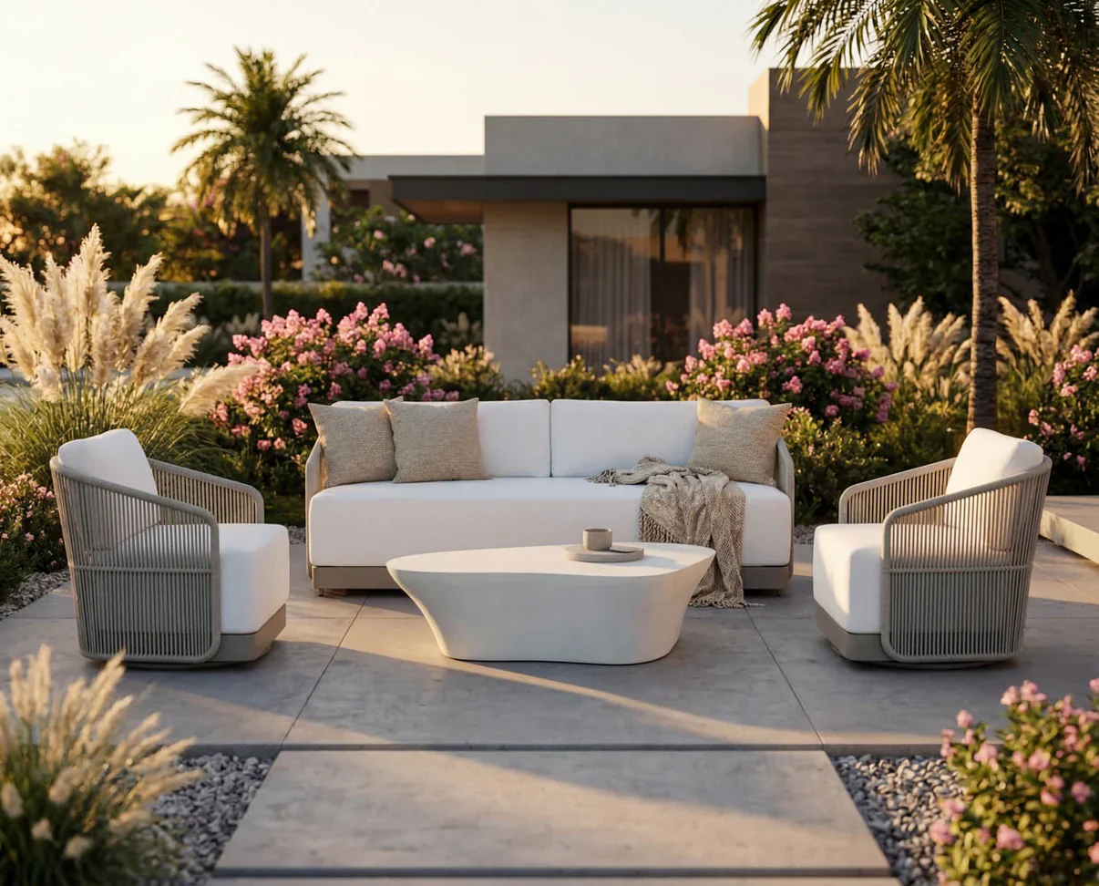 Laylie Outdoor Sofa, Griege - Image 2
