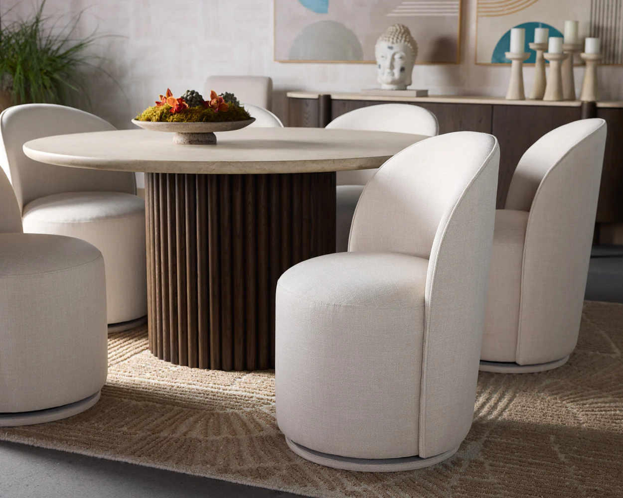 Rhett Swivel Dining Chair - Image 2