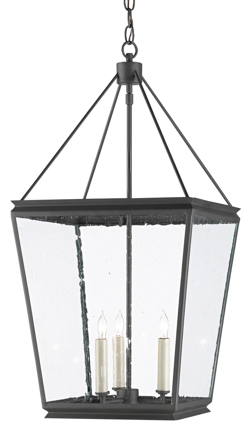Olive Iron Lantern - Image 1
