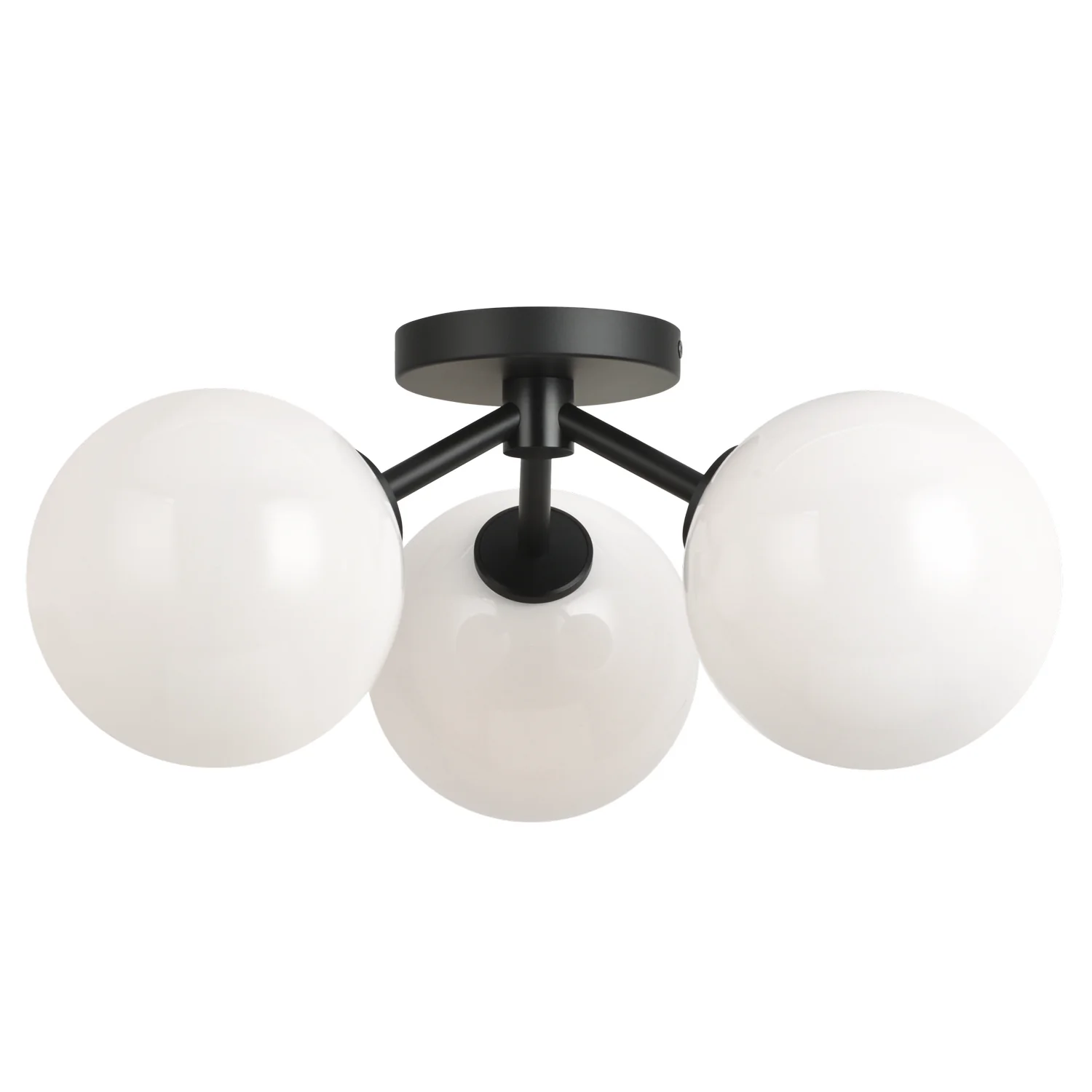 Novo Three Light Flush Mount - Image 1