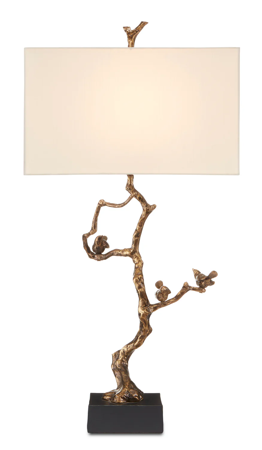 Shadows Brass Table Lamp - Image 1