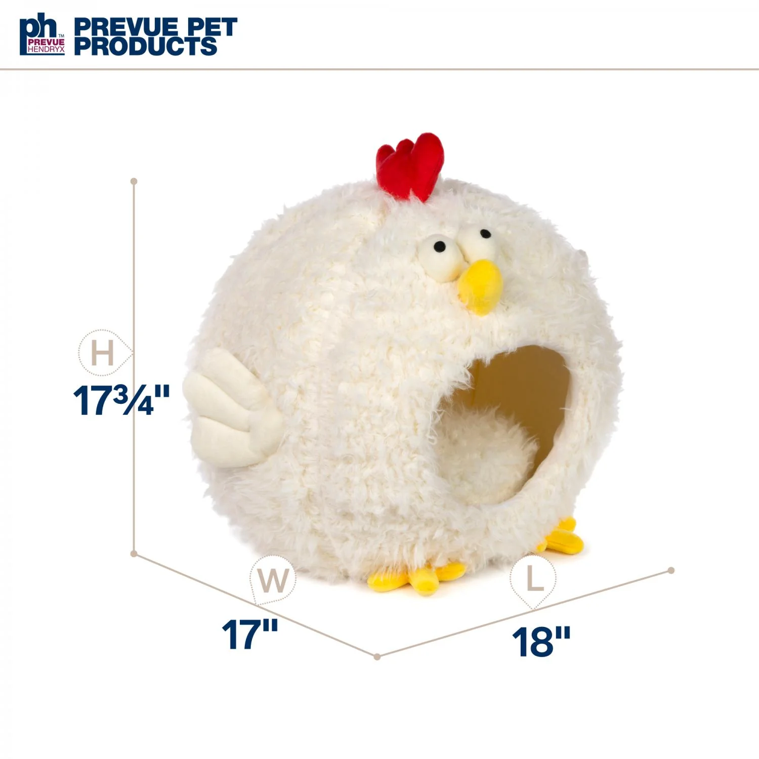 Prevue Hendrix Comfy Chicken Hideaway for Cats - Image 1