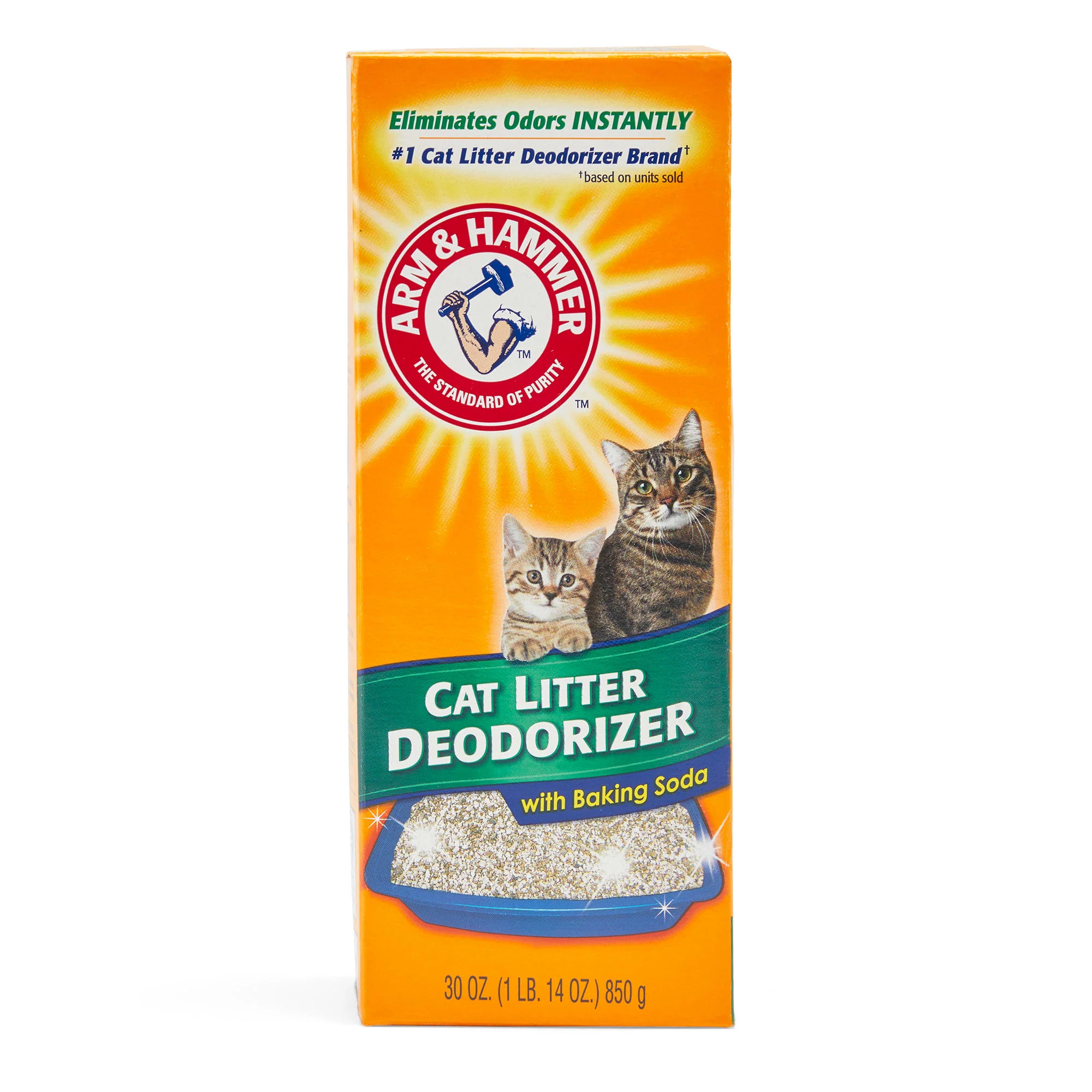 Arm & Hammer 15027 Cat Litter Deodorizer Powder  30 oz  Box - Image 1