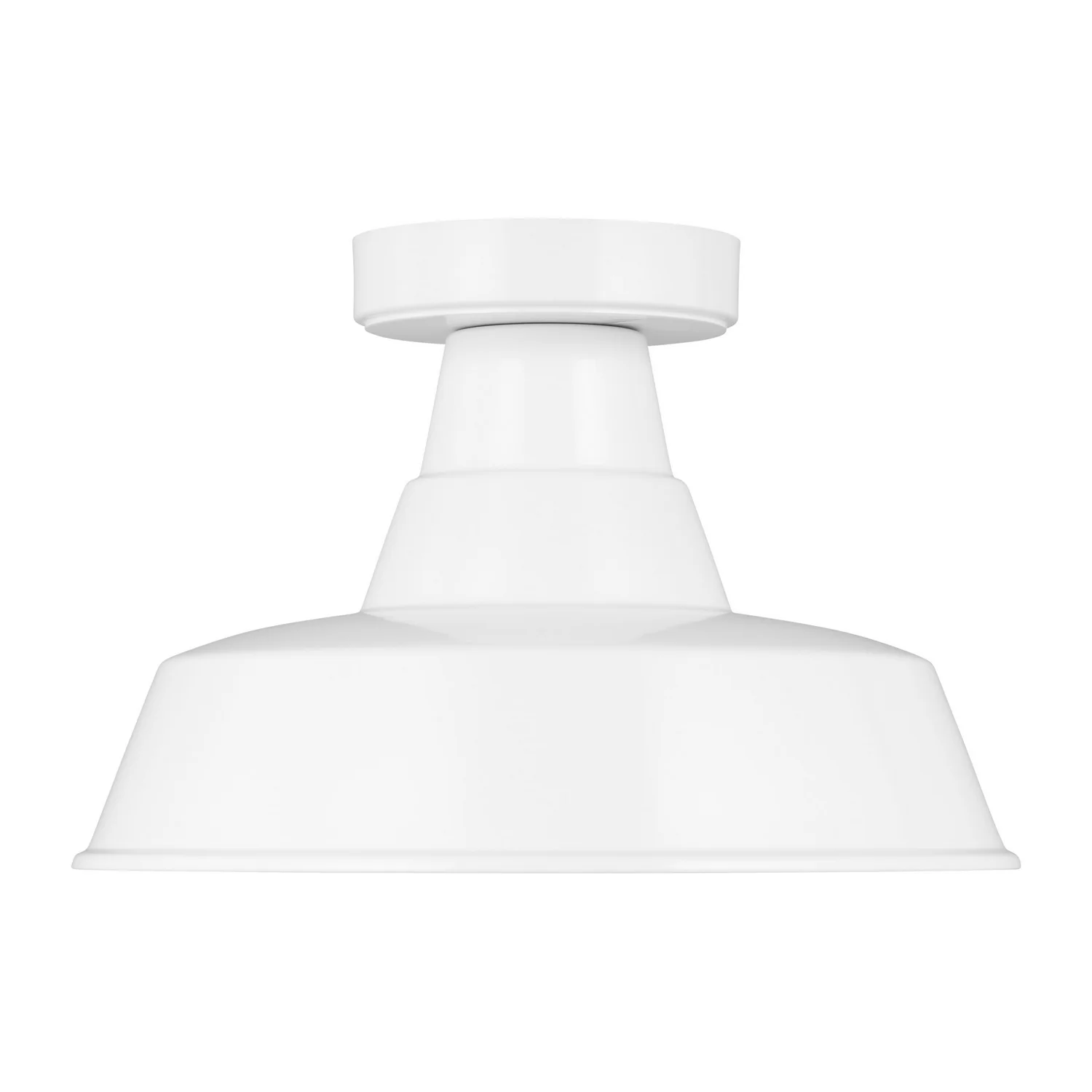 Barn Light One Light Outdoor Flush Mount - Image 1