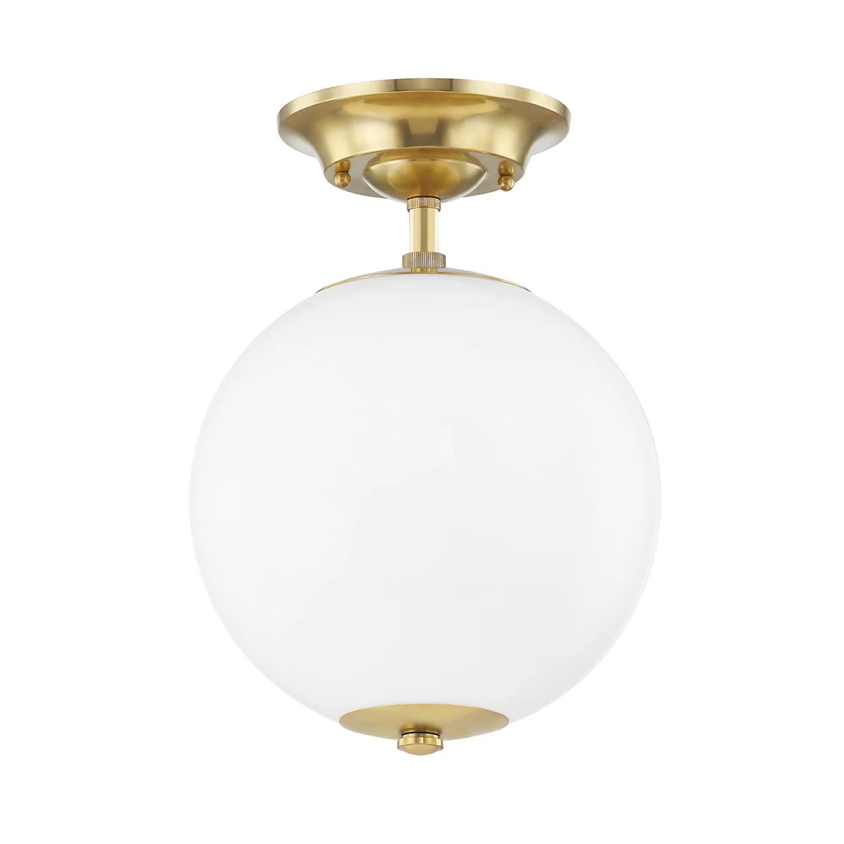 Sphere No.1 One Light Semi Flush Mount - Image 1