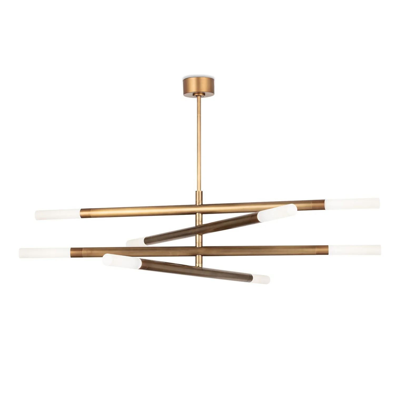 Wick Eight Light Chandelier - Image 1