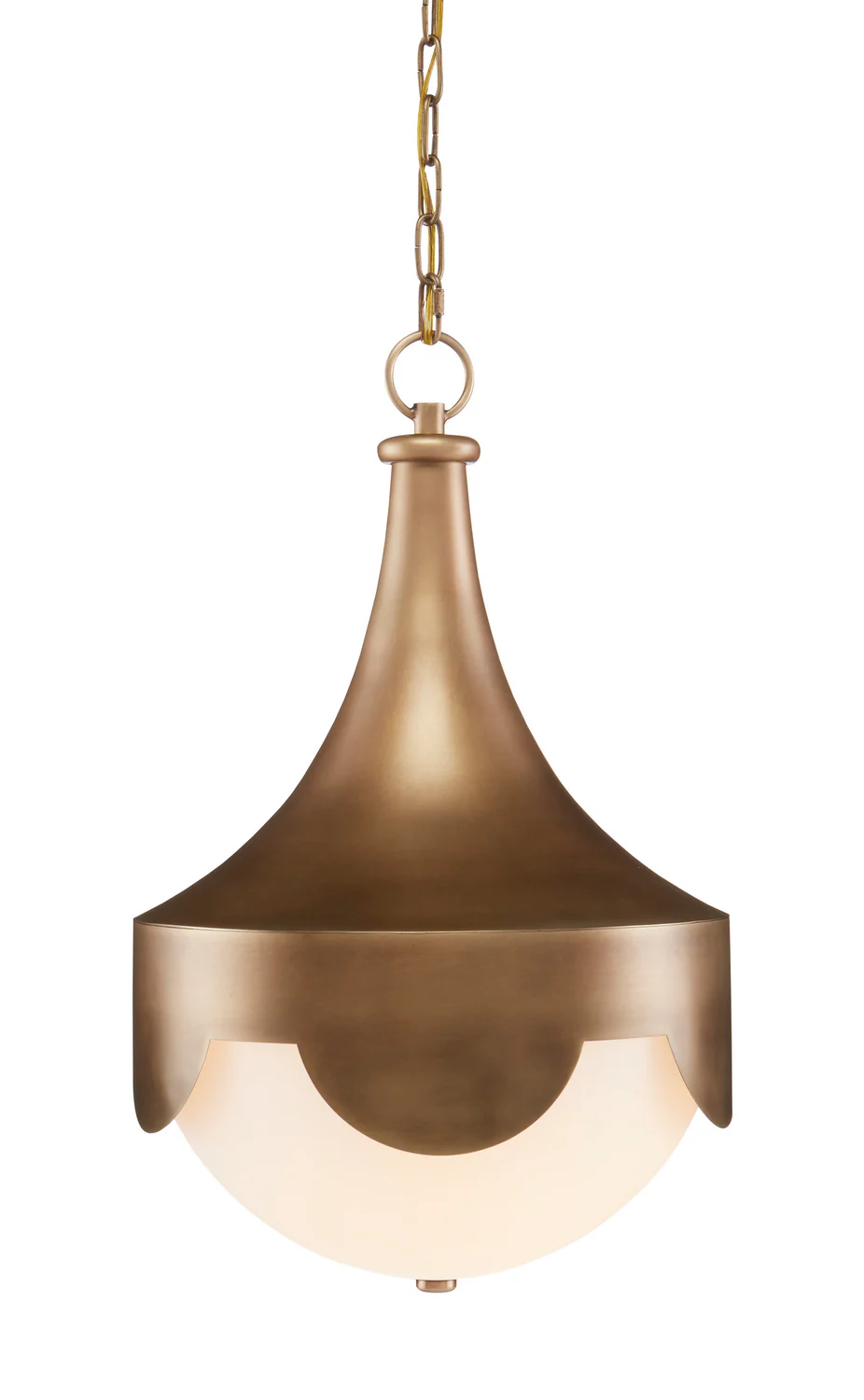 Pasha Brass Pendant - Image 1