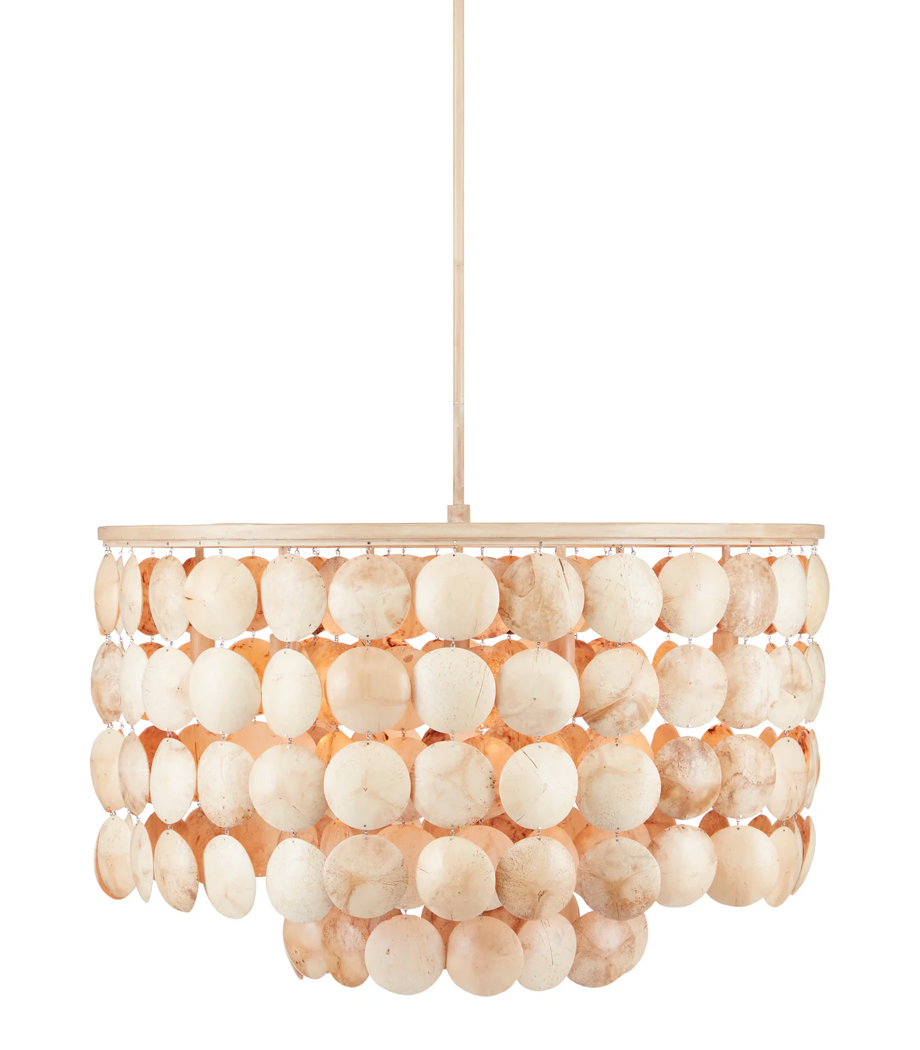 Coconut Shell Chandelier - Image 1