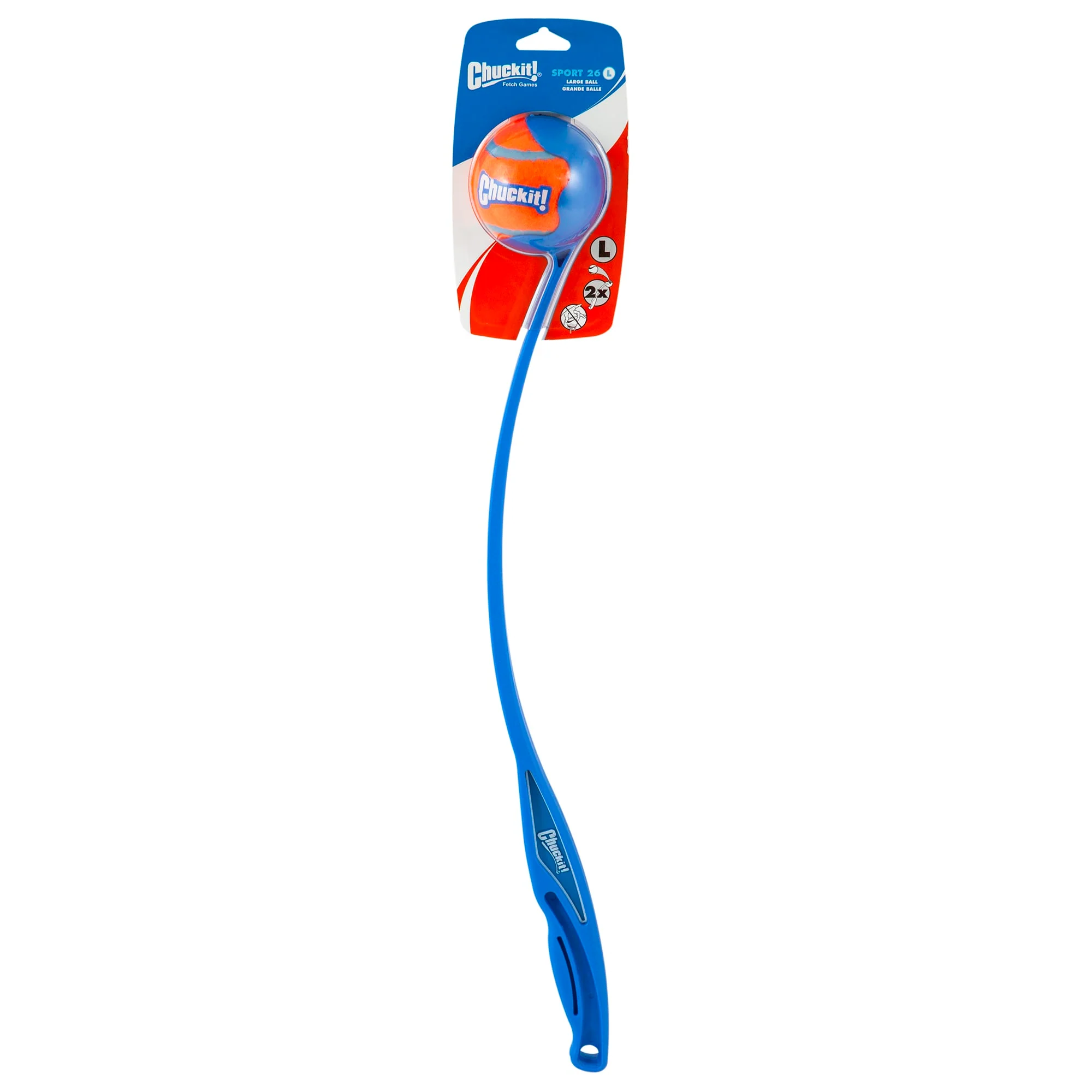Chuckit! Sport Launcher Dog Ball Thrower Assorted Colors 26L - Image 1