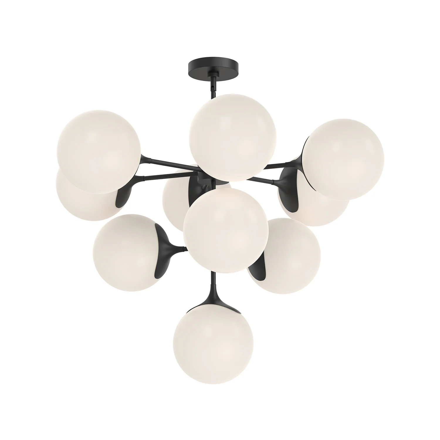 Nouveau Ten Light Chandelier