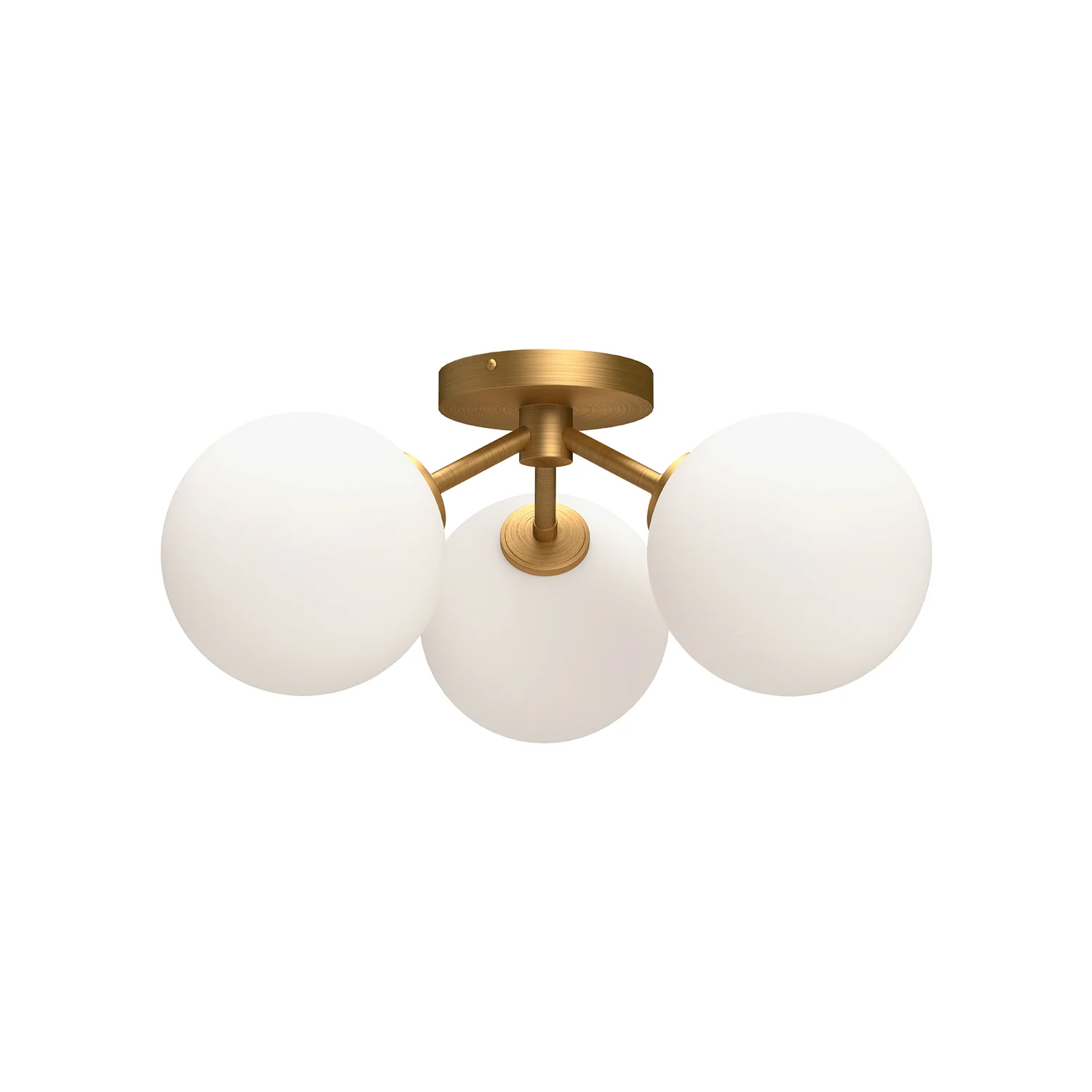 Cassia Three Light Semi-Flush Mount - Image 1
