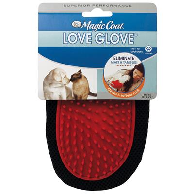Four Paws Magic Coat Love Glove Grooming Mitt for Cats - Image 1