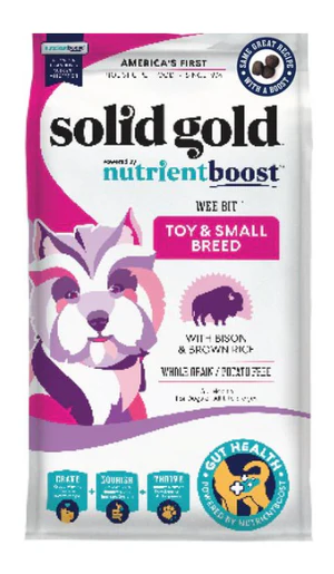 Solid Gold Nutrientboost Wee Bit Small Breed Dry Dog Food 11 lb - Image 1