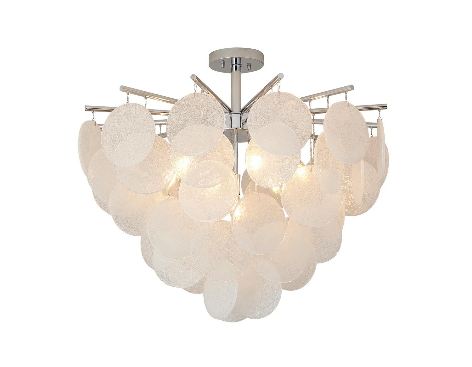 Gunnedah Seven Light Semi Flush Mount - Image 1