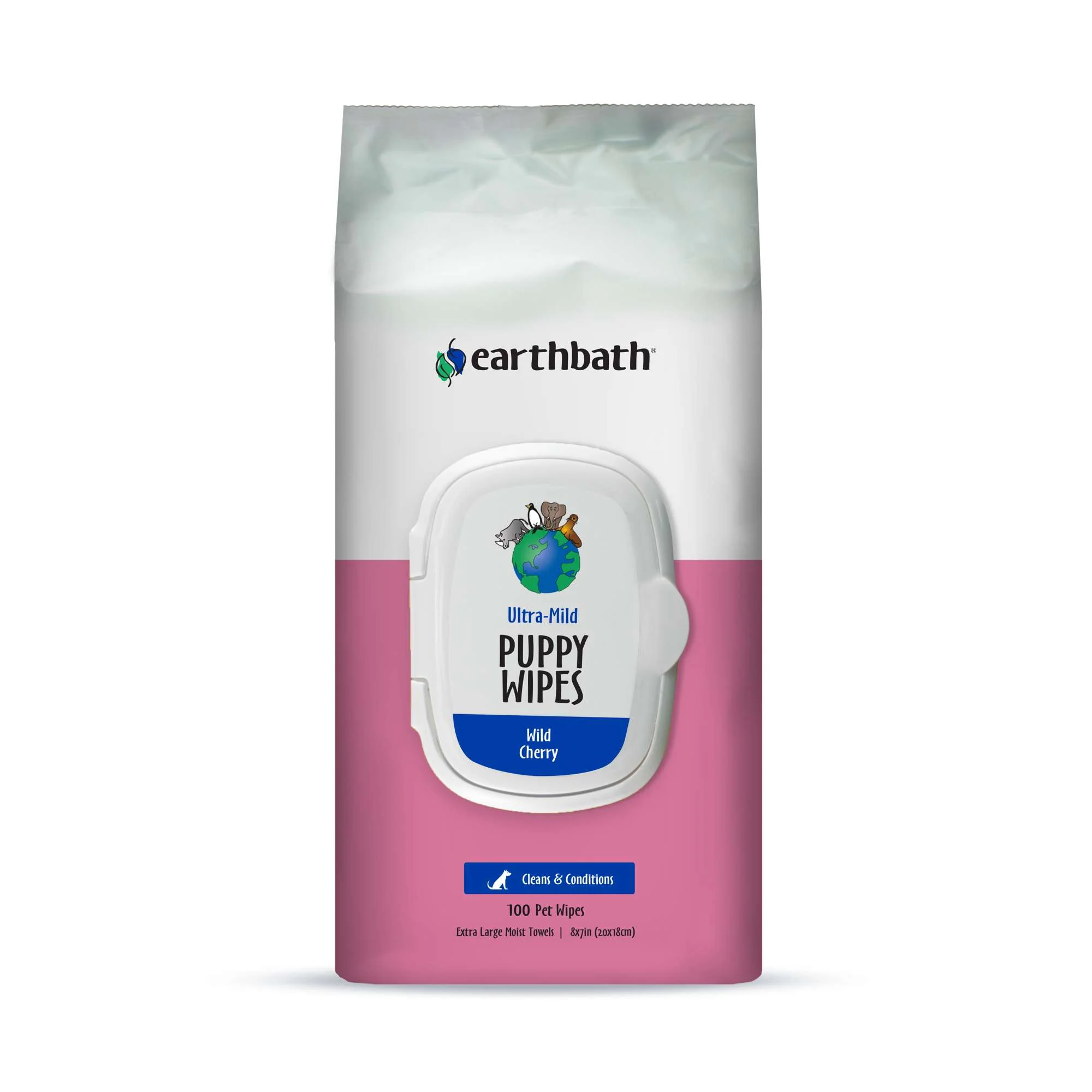 EARTHBATH Wipes Puppy 100ct - Image 1
