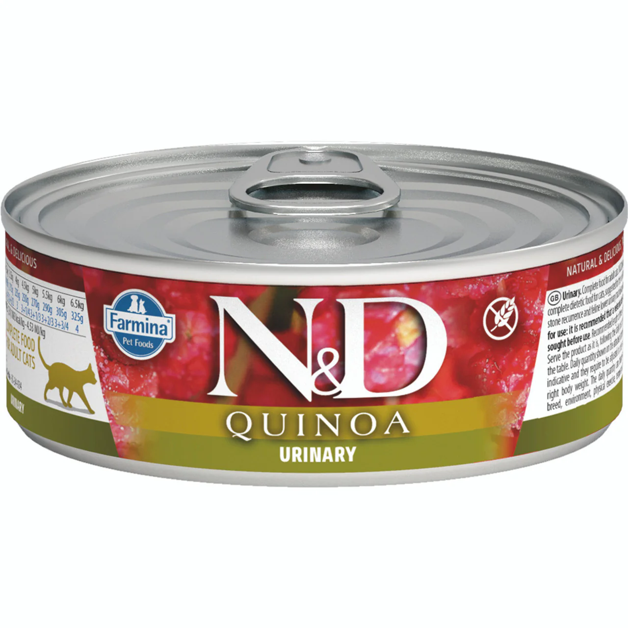 Farmina N&D Quinoa Urinary Adult Canned Cat Food 2.8oz - Image 1