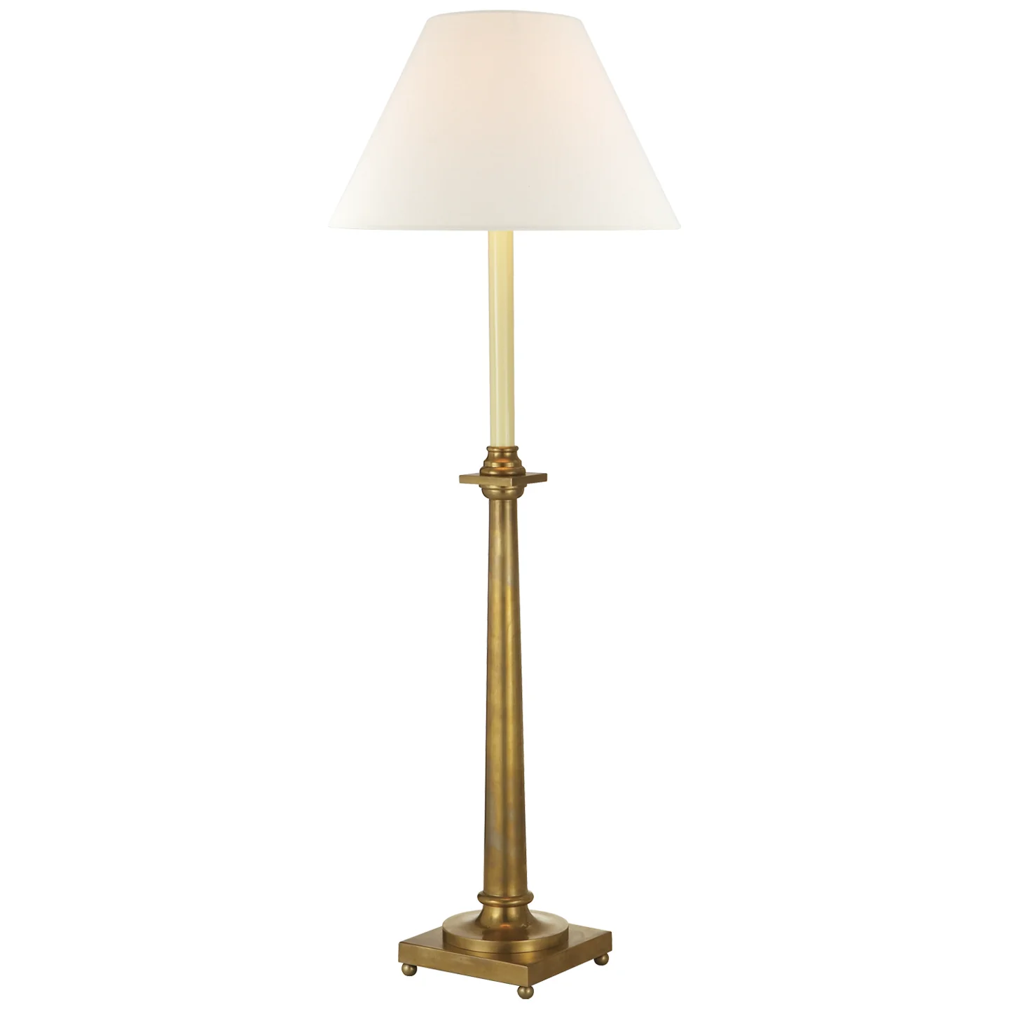 Swedish Column One Light Buffet Lamp - Image 1