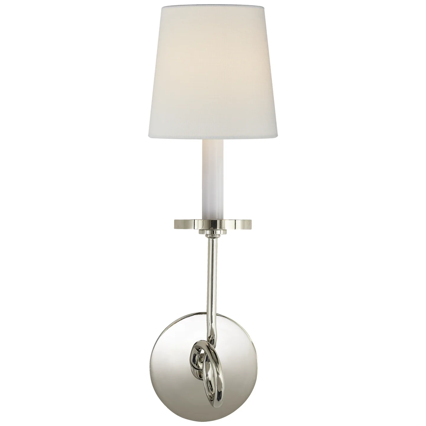 Symmetric Twist One Light Wall Sconce - Image 1