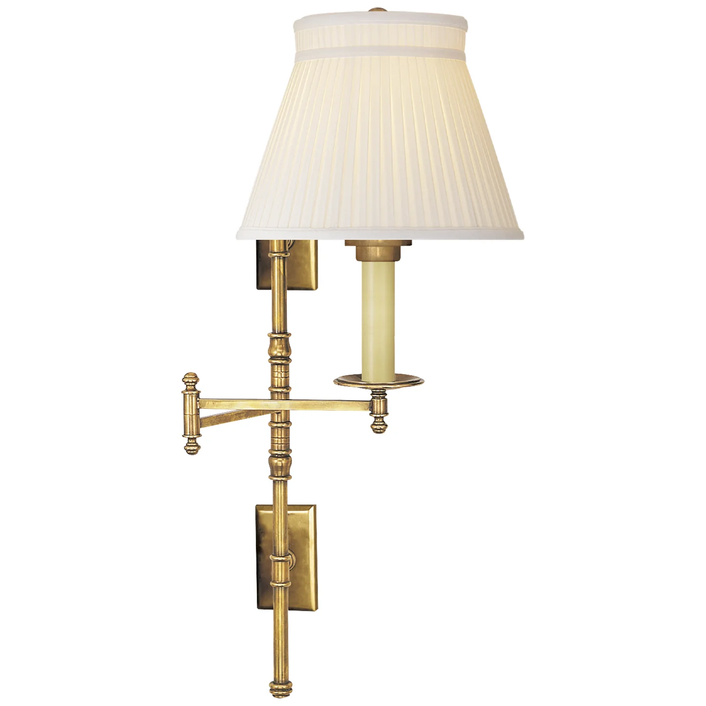 Dorchester Swing Arm One Light Swing Arm Wall Sconce - Image 3