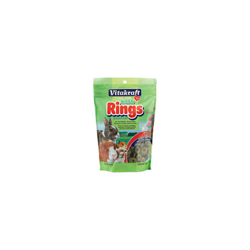 Vitakraft Nibble Rings Small Animal Treat  10.6 oz. - Image 1