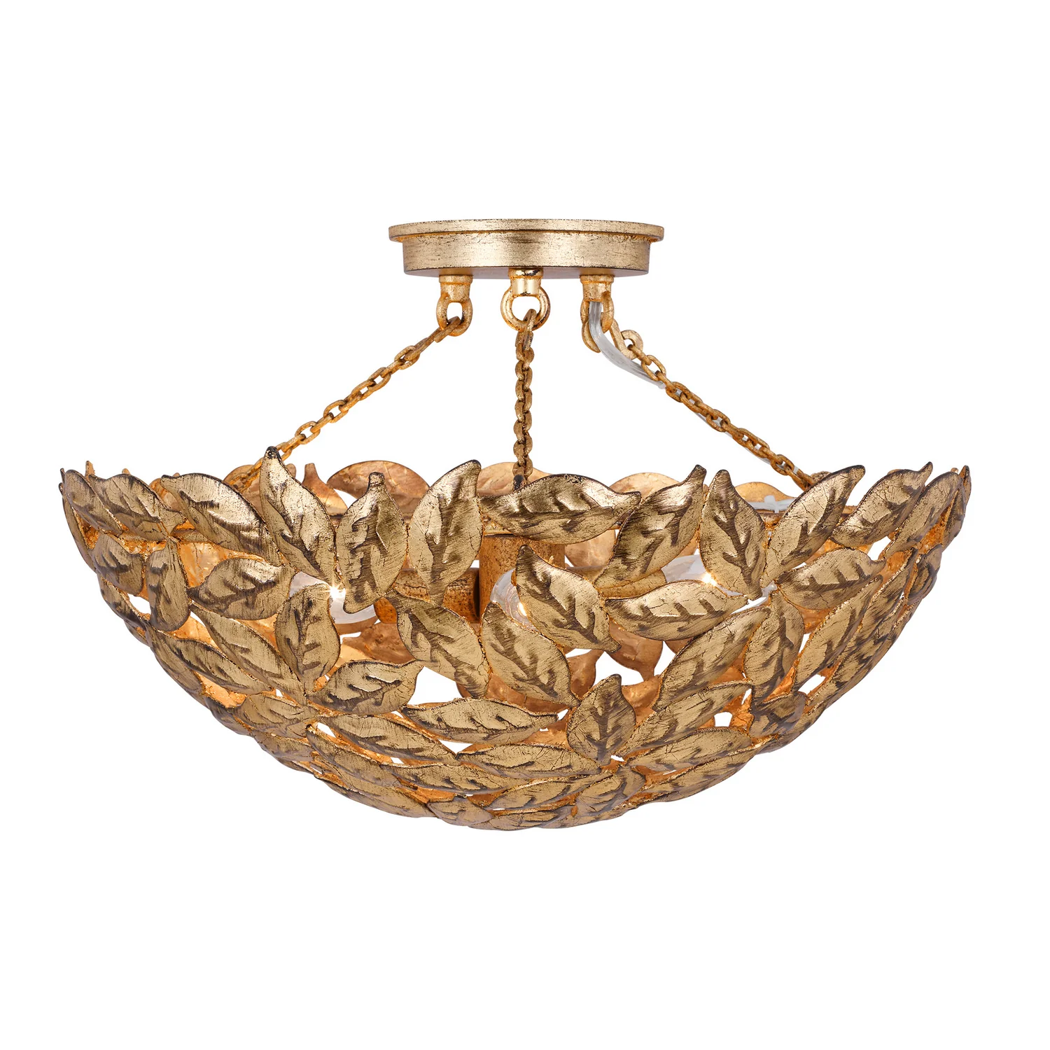 Kelan Three Light Semi Flush Mount - Image 1