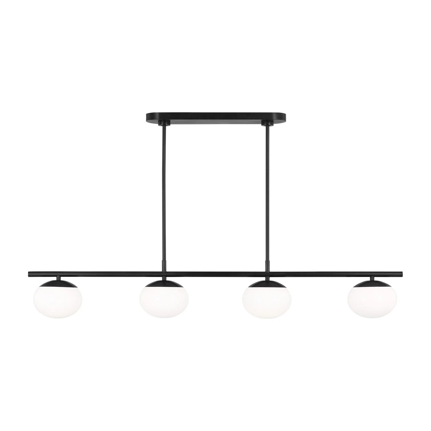 Lune Four Light Linear Chandelier - Image 3