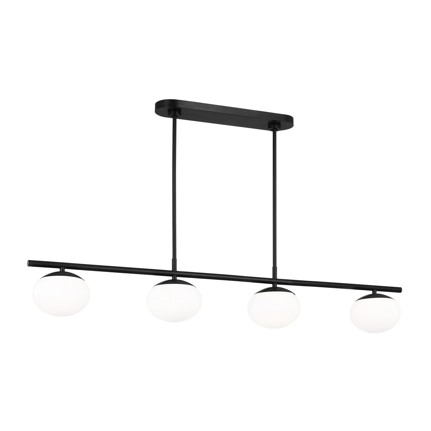 Lune Four Light Linear Chandelier - Image 1