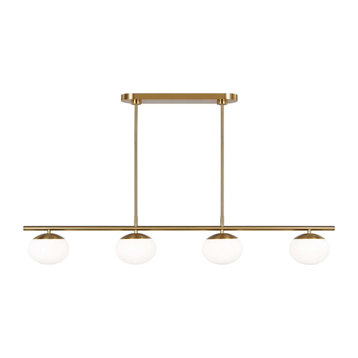 Lune Four Light Linear Chandelier - Image 2
