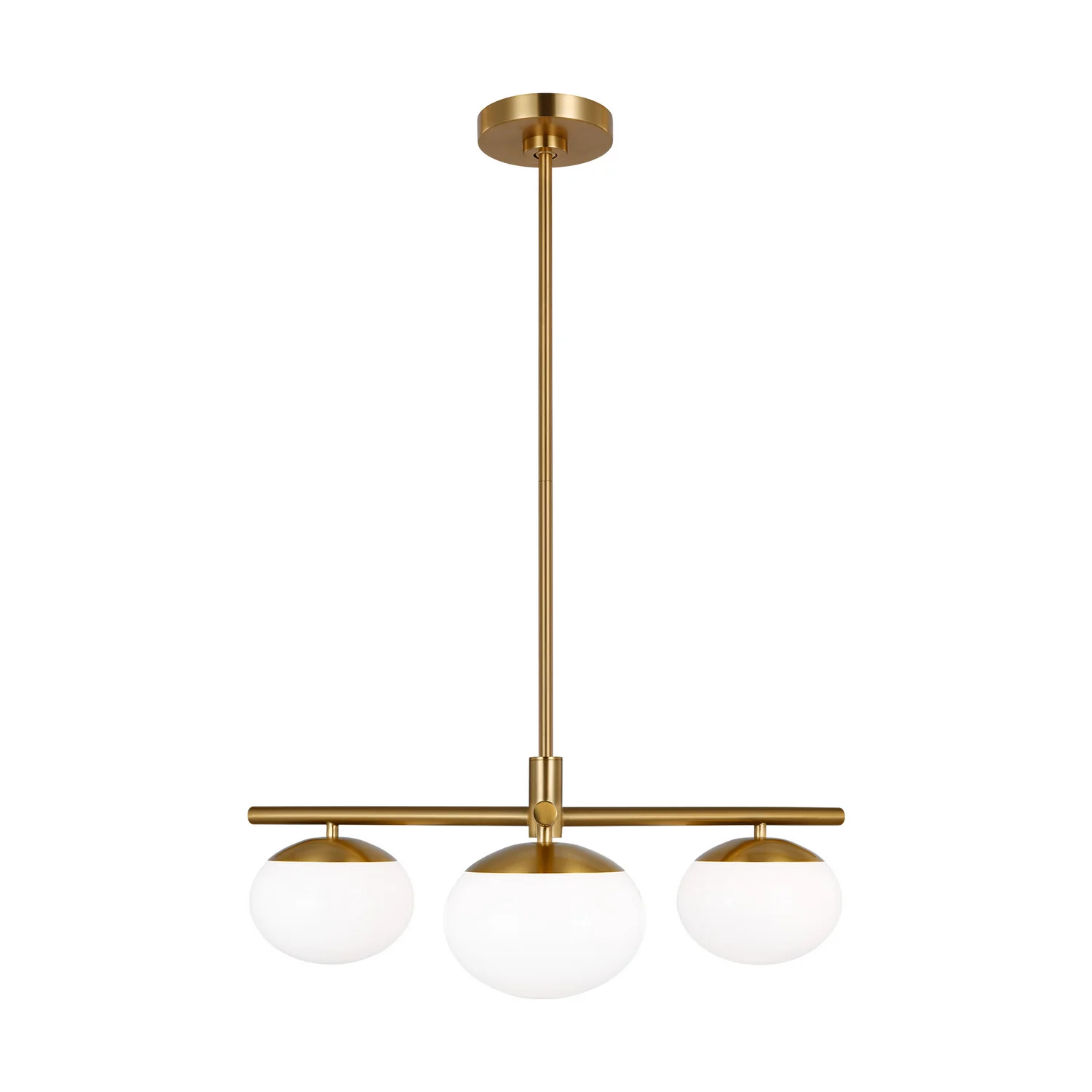 Lune Three Light Semi Flush Mount - Image 2