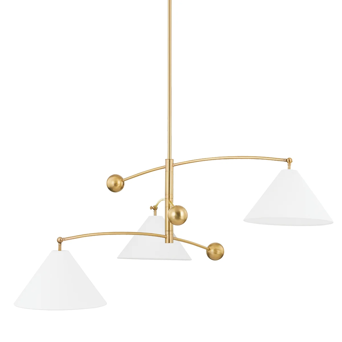Birdie Three Light Chandelier - Image 1