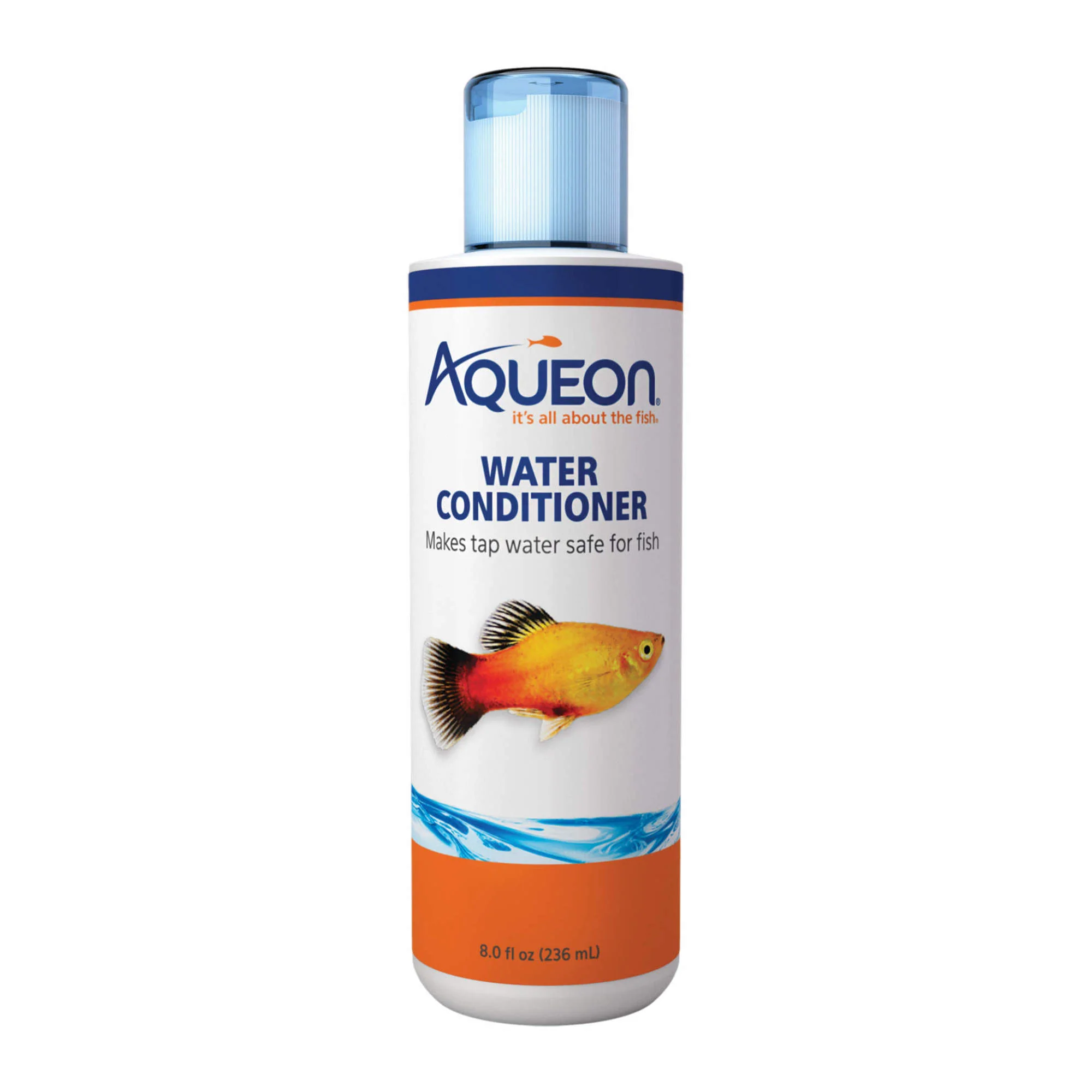 Aqueon Tap Water Conditioner for Fish Aquatic Pets 8oz - Image 1