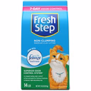 Fresh Step Non-Clumping Premium Cat Litter Scented 14lb - Image 1