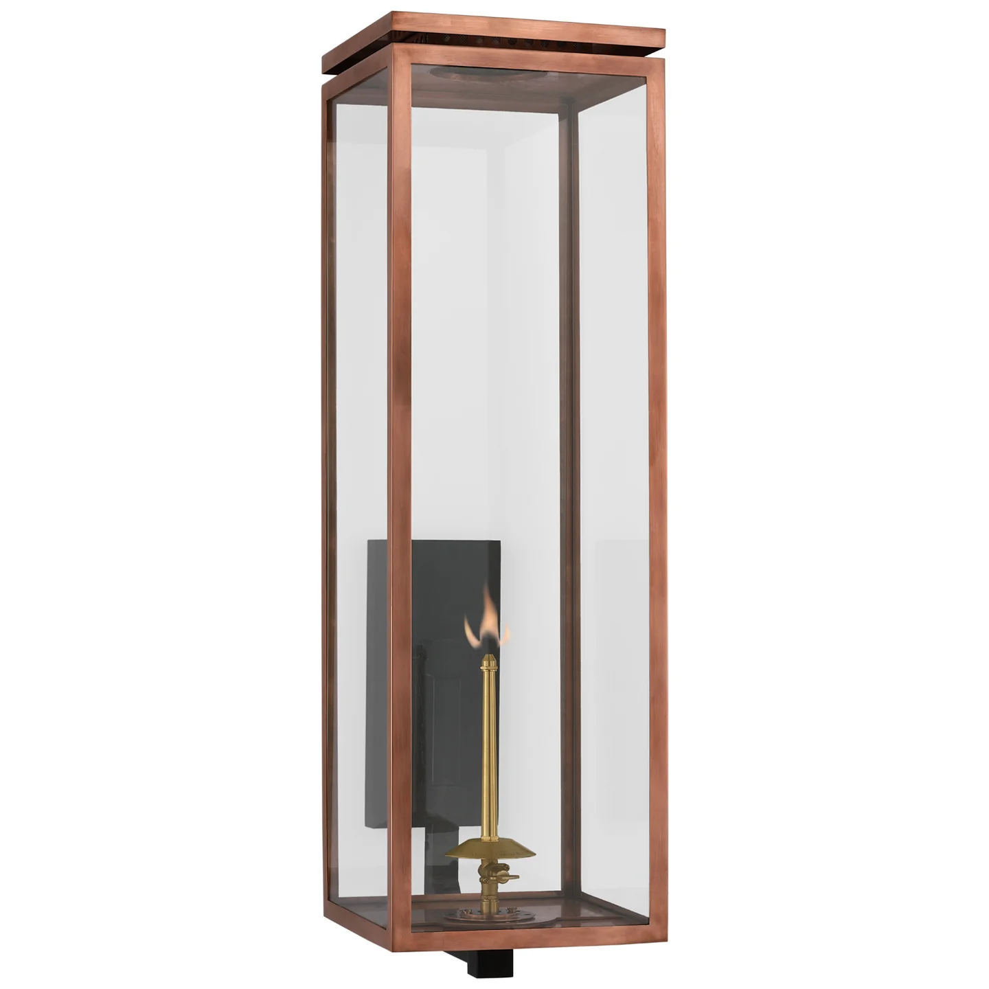 Fresno Outdoor Gas Wall Lantern - Image 3