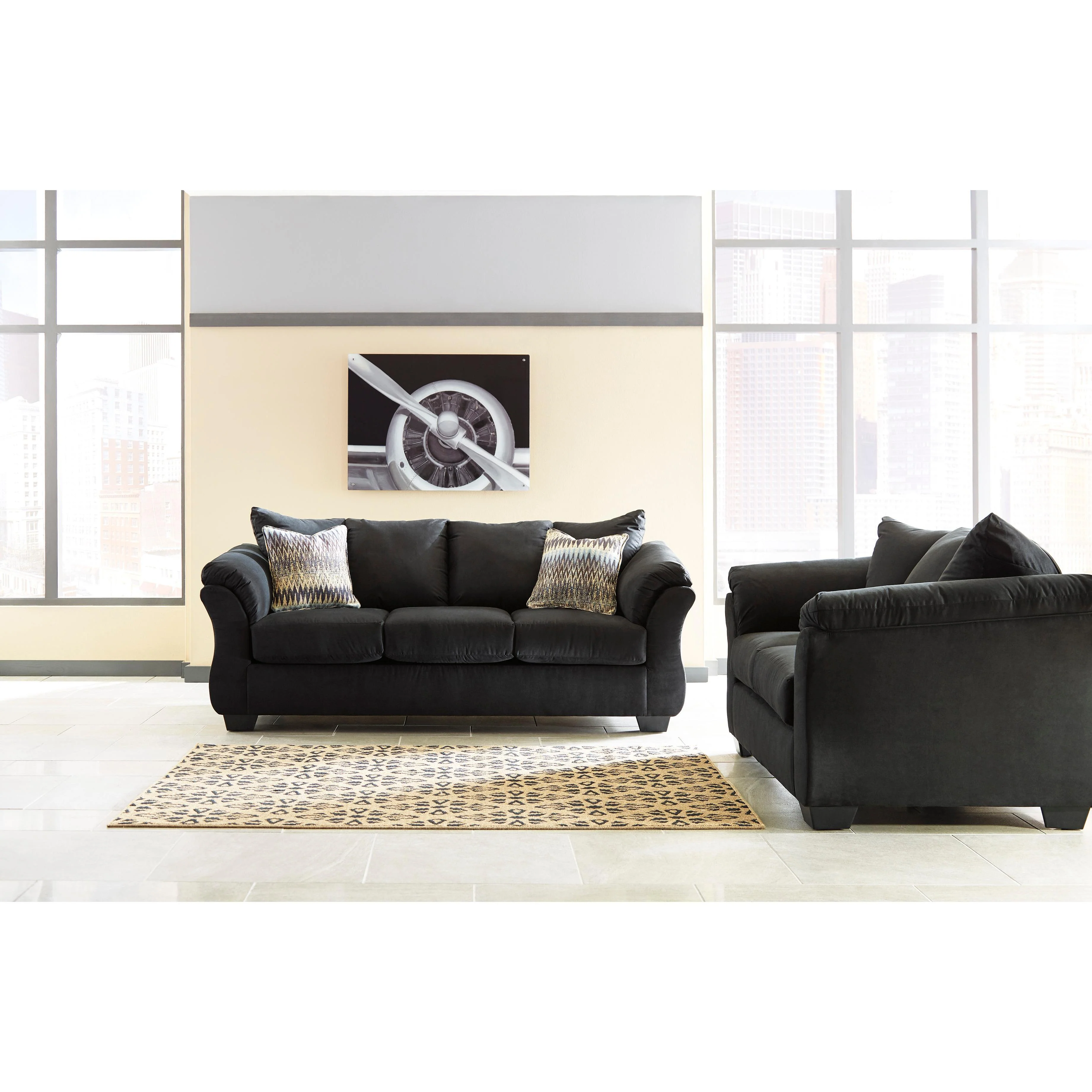 75008U1 Signature Design by Ashley Darcy 2 pc Living Room Set - Image 2