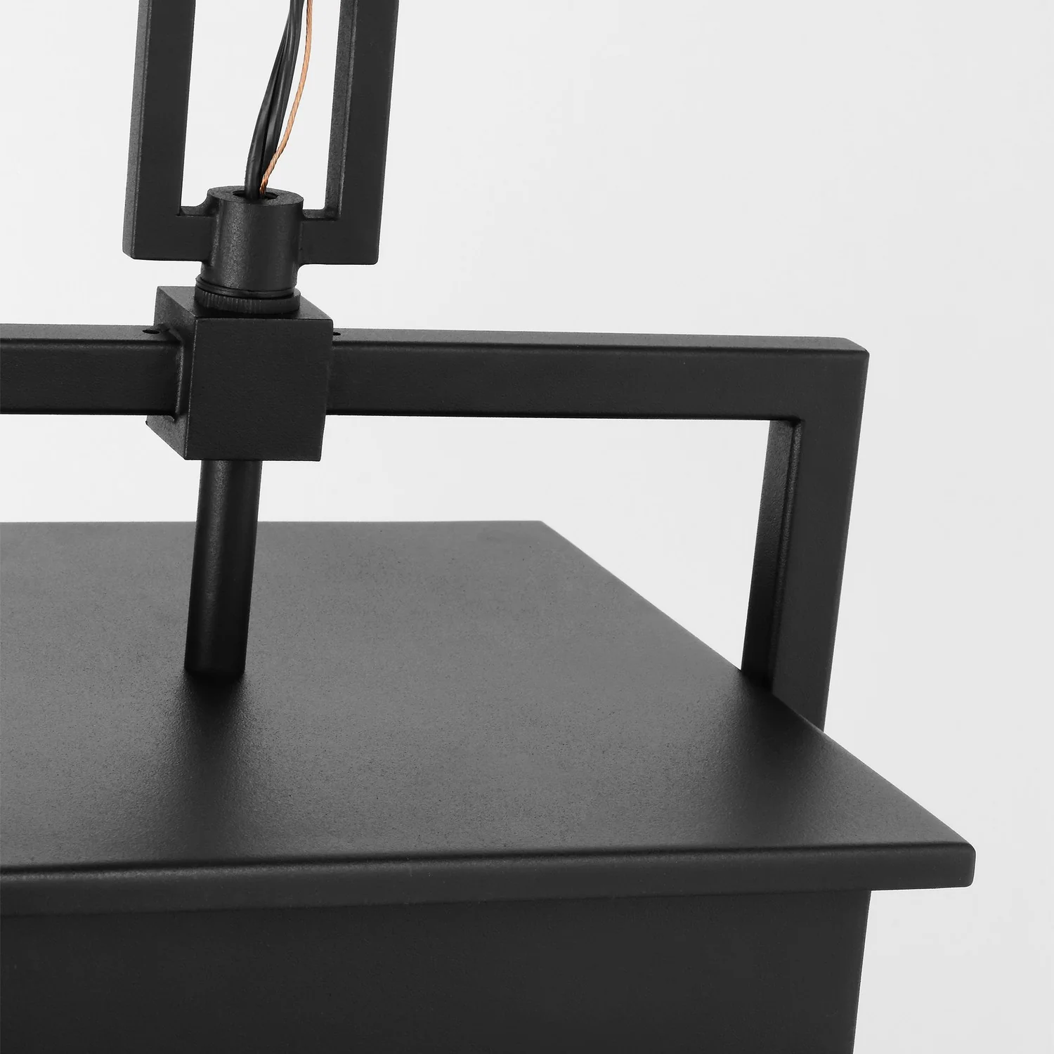 Cupertino Black Hanging Lantern - Image 2