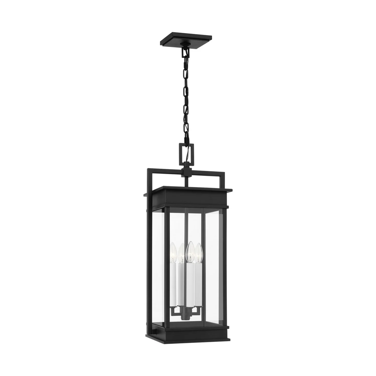 Cupertino Black Hanging Lantern - Image 3