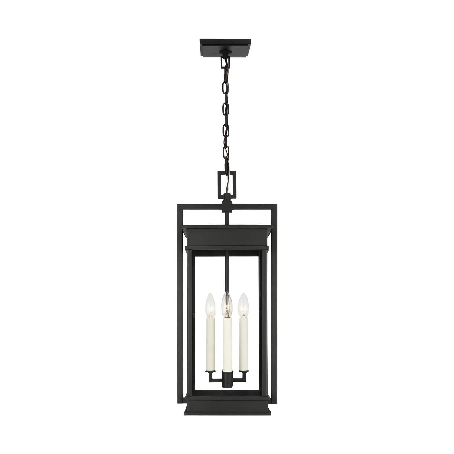 Cupertino Black Hanging Lantern