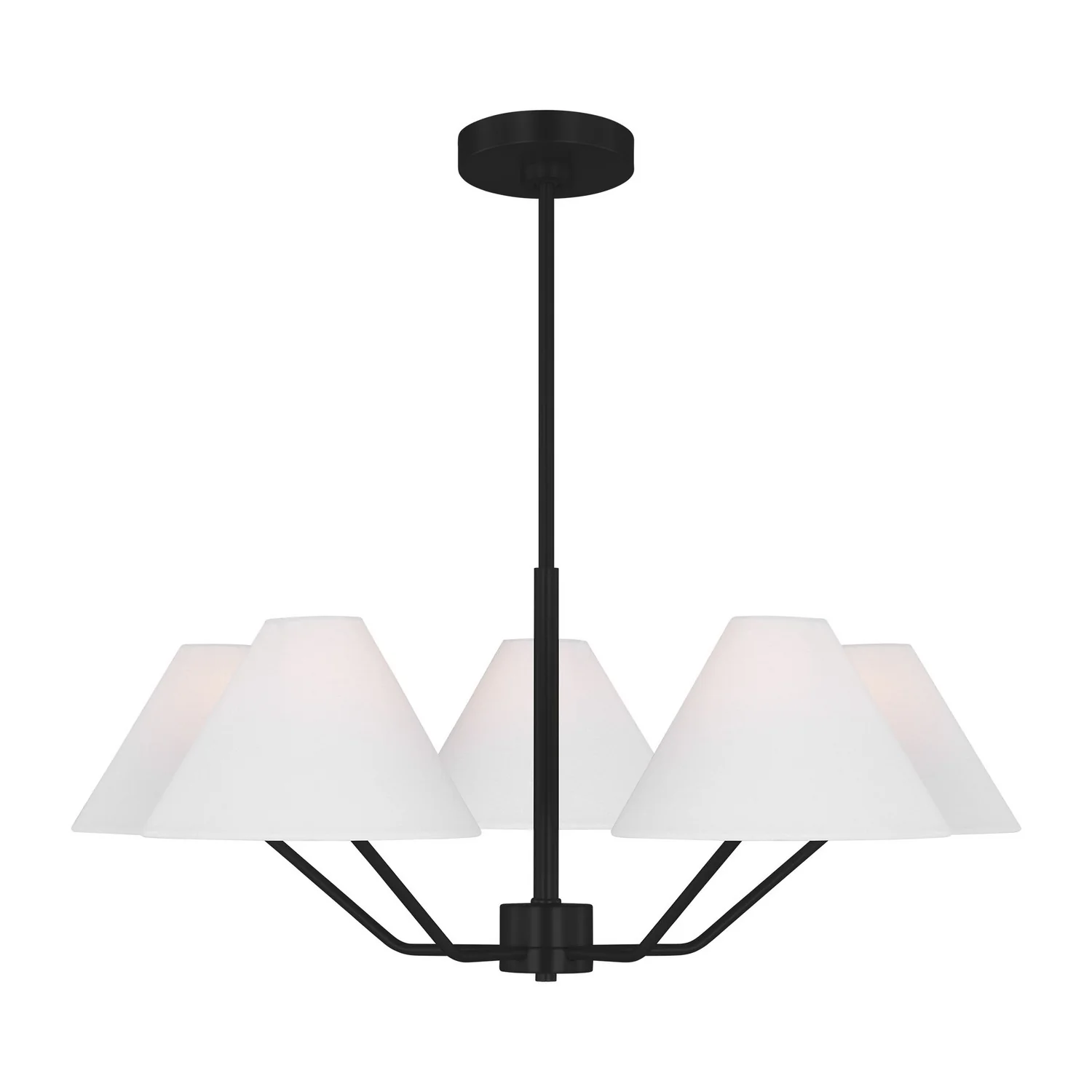 Burke Five Light Chandelier - Image 2