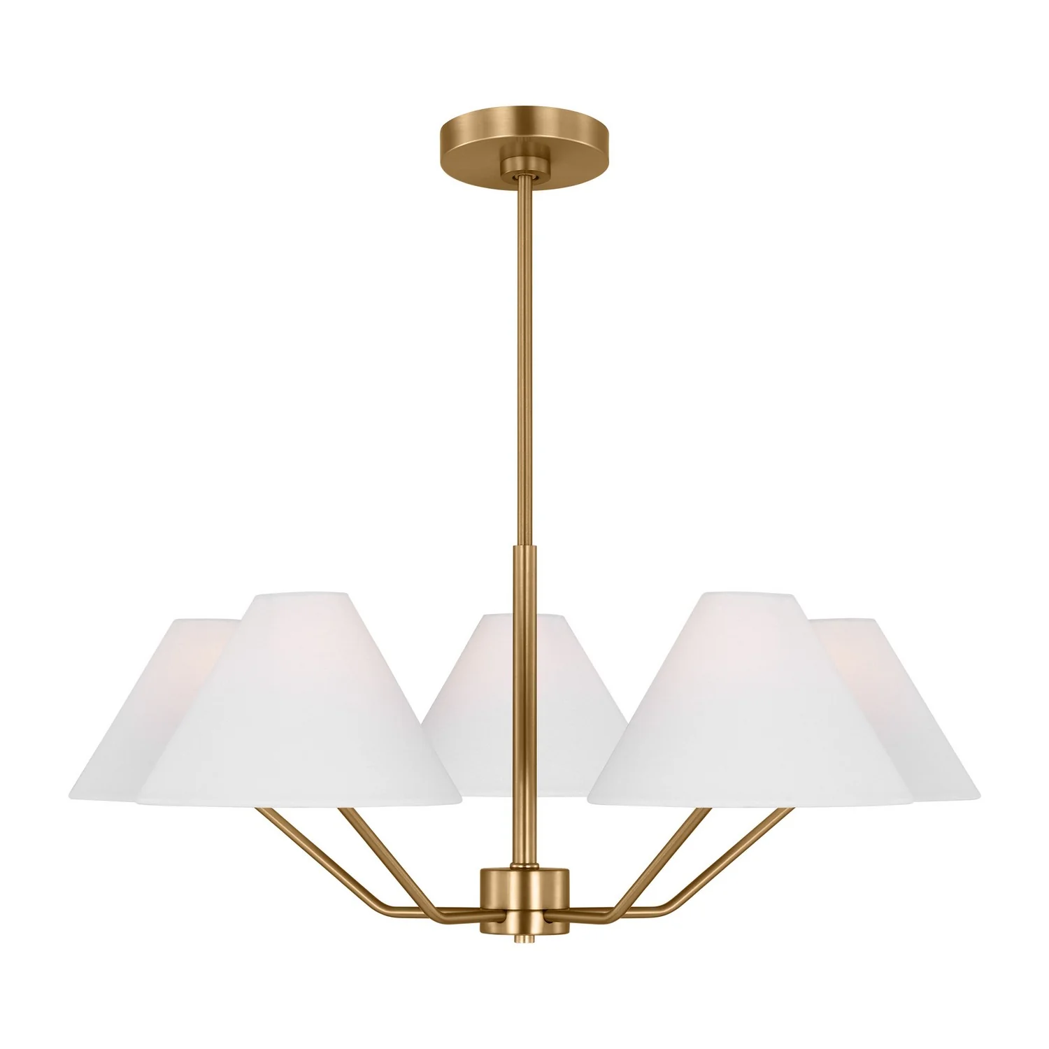 Burke Five Light Chandelier - Image 3