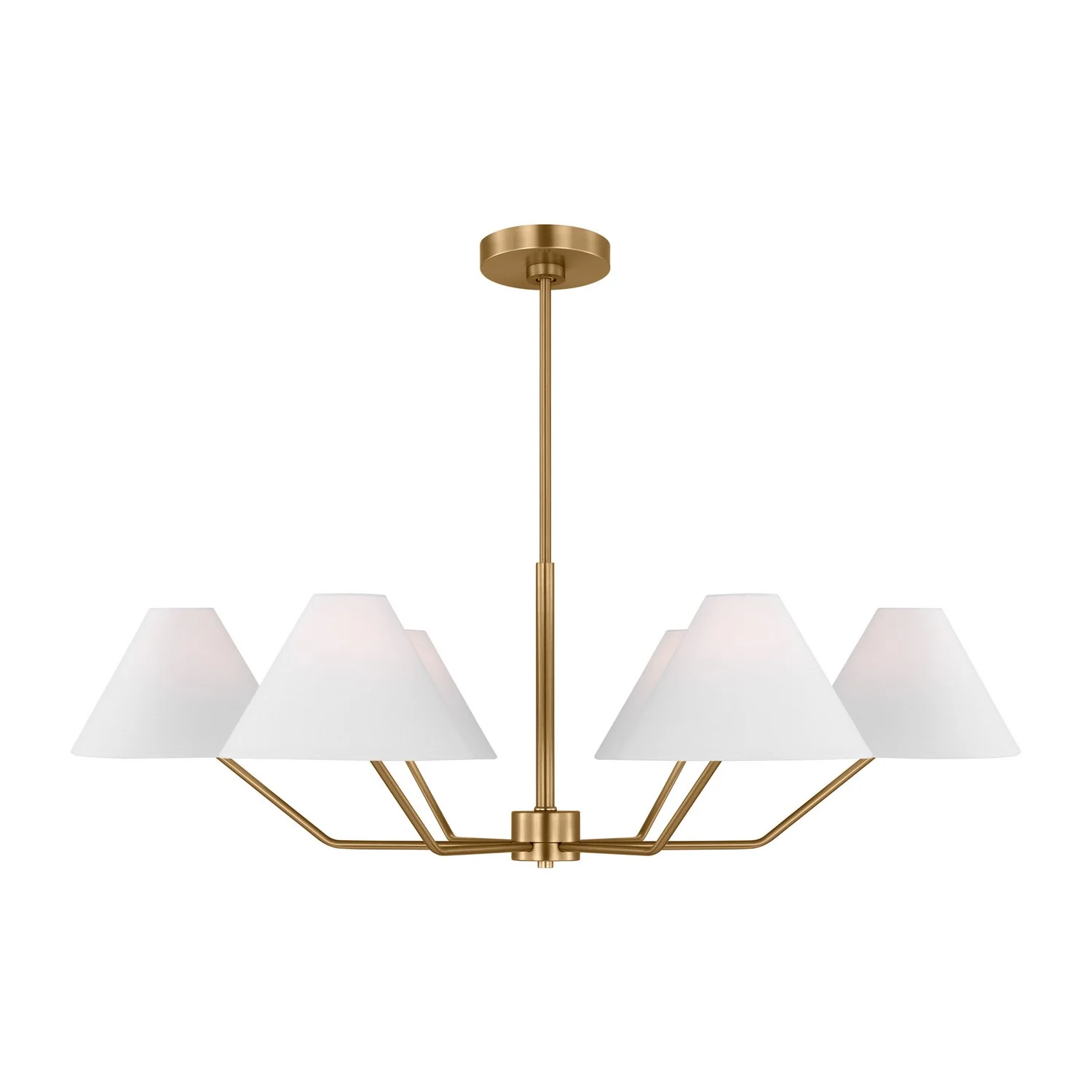 Burke Six Light Chandelier - Image 2