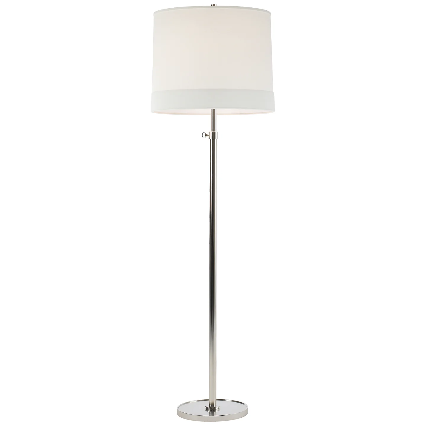 Simple Scallop One Light Floor Lamp - Image 1
