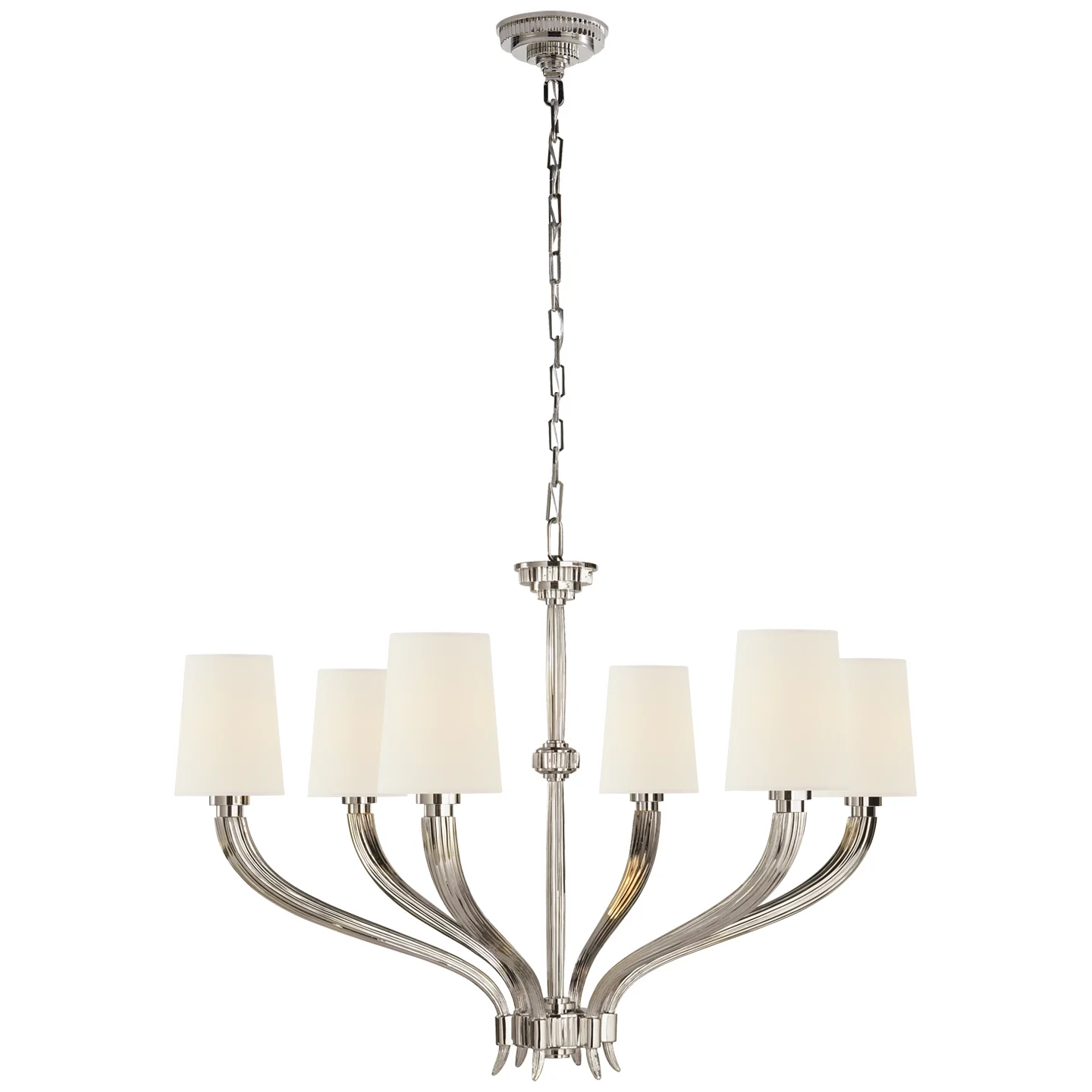 Ruhlmann Six Light Chandelier - Image 2