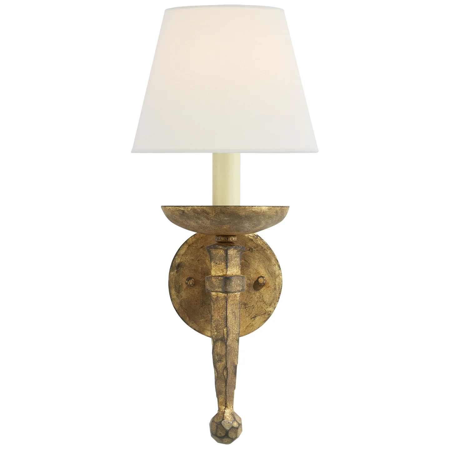 Iron Torch One Light Wall Sconce - Image 2