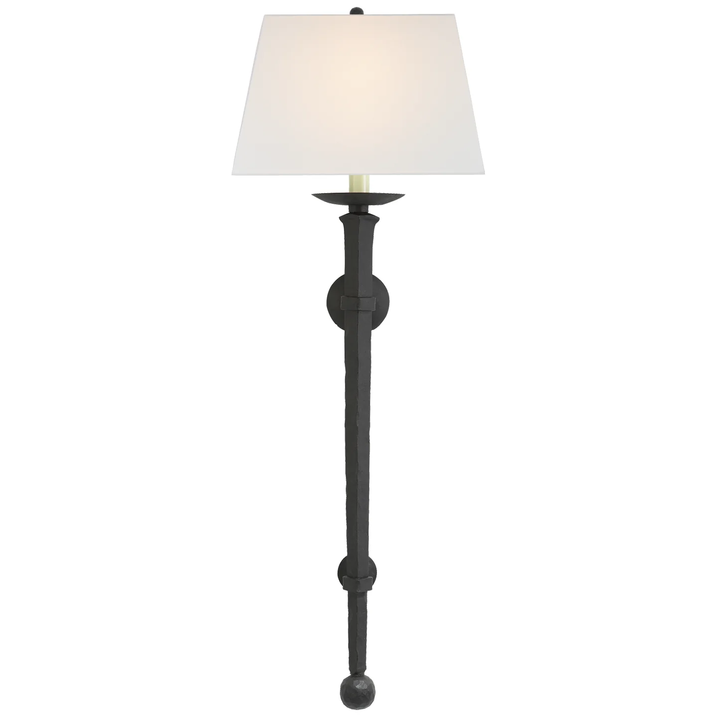 Iron Torch One Light Wall Sconce - Image 3