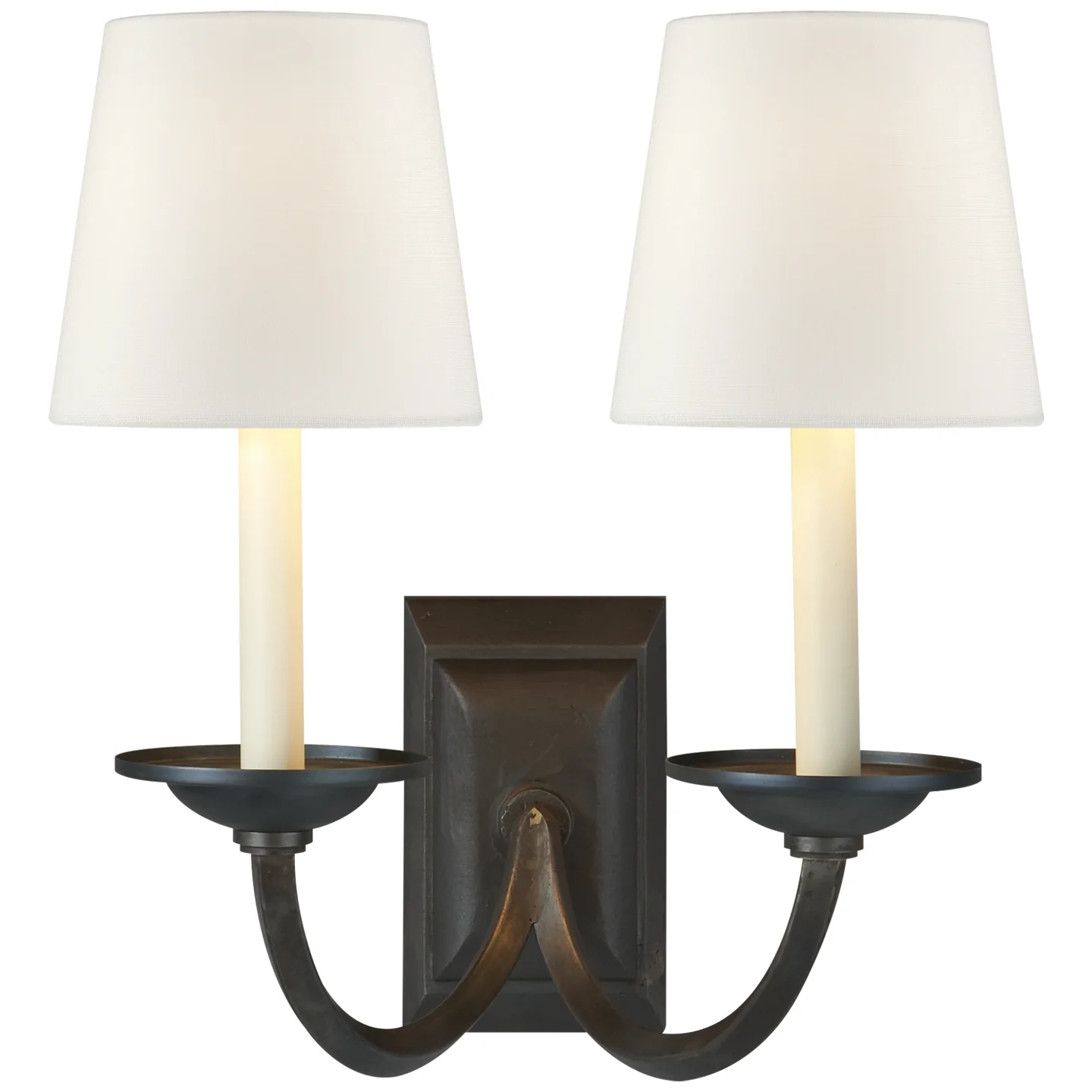 Flemish Two Light Wall Sconce - Image 2