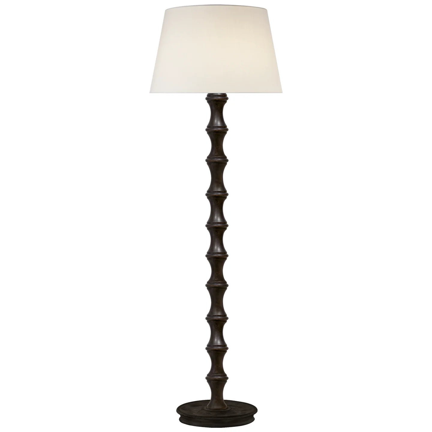 Bamboo One Light Floor Lamp - Image 3