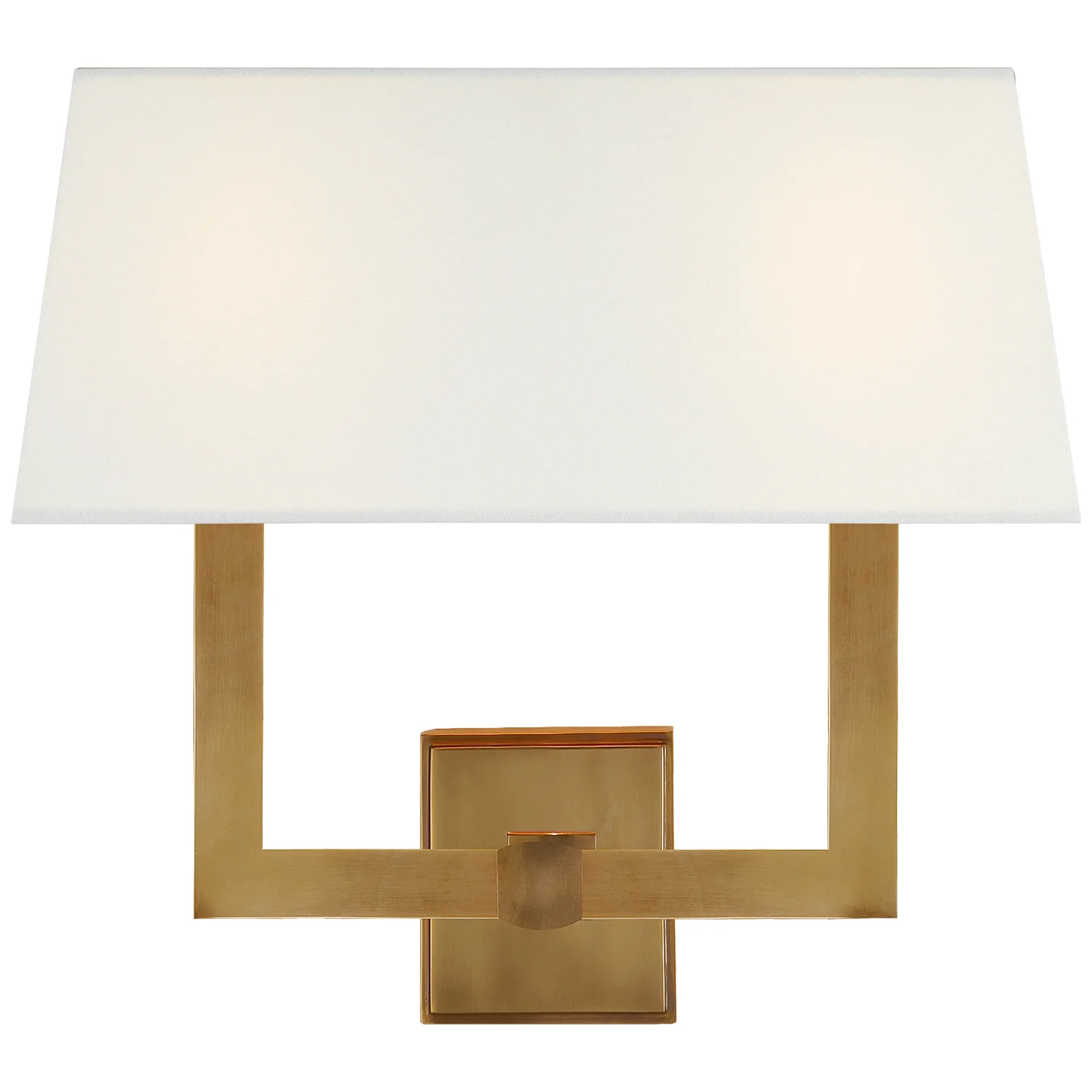 Square Tube Two Light Wall Sconce - Image 1